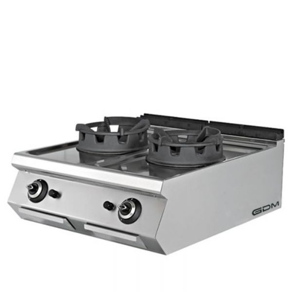 Gazl� Wok Ocak 2 Br�l�rl�