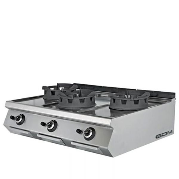 Gazl� Wok Ocak 3 Brul�rl�